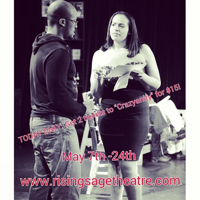 Get them now! https://www.eventbrite.com/e/crazyanity-a-comedy-by-paris-crayton-iii-may-7th-24th-tickets-16168839434?aff=eac2 #risingsagetheatre #comedy #Crazyanity #westend #humpdaysale