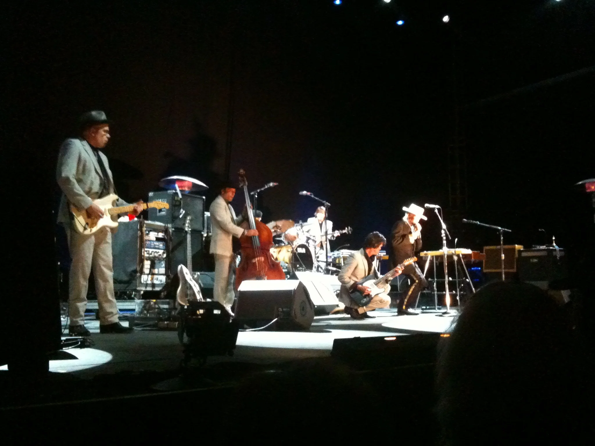 Bob Dylan and his Band. August 2010.