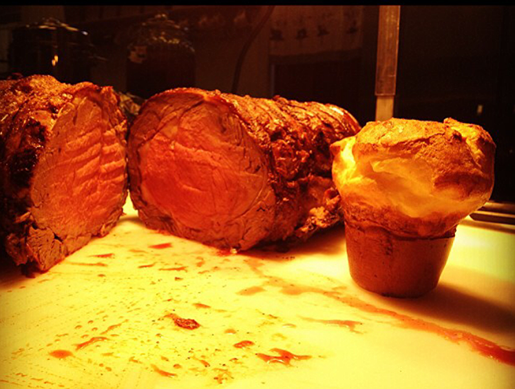 Prime Rib Roast and Popover