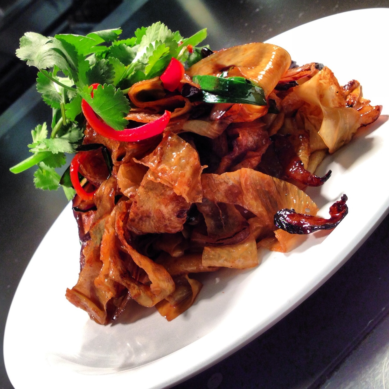 Yuba Noodle Stir Fry