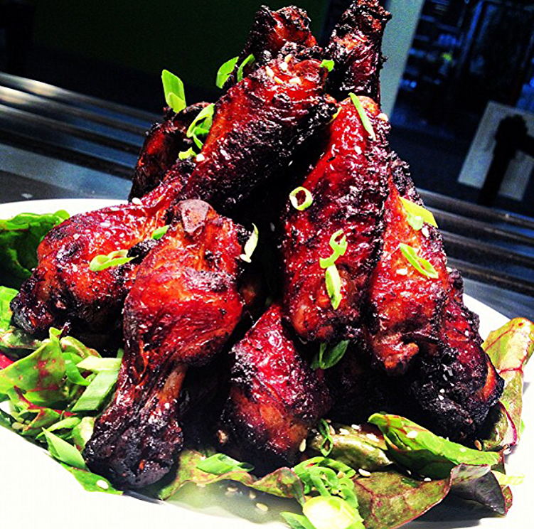 Blackened Asian Wings