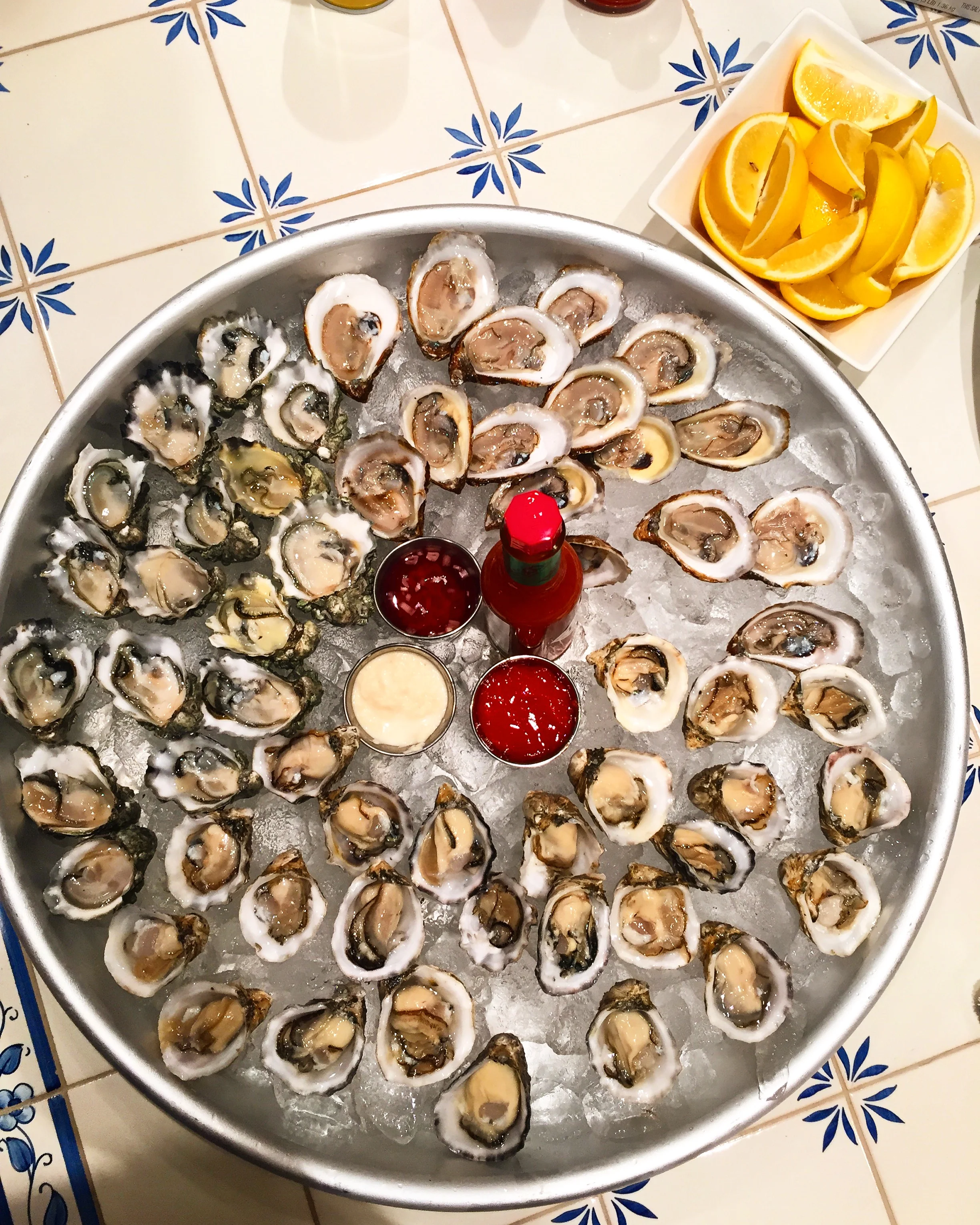 Shucked Oysters. Kumamotos, Kusshis, and Beausoleils