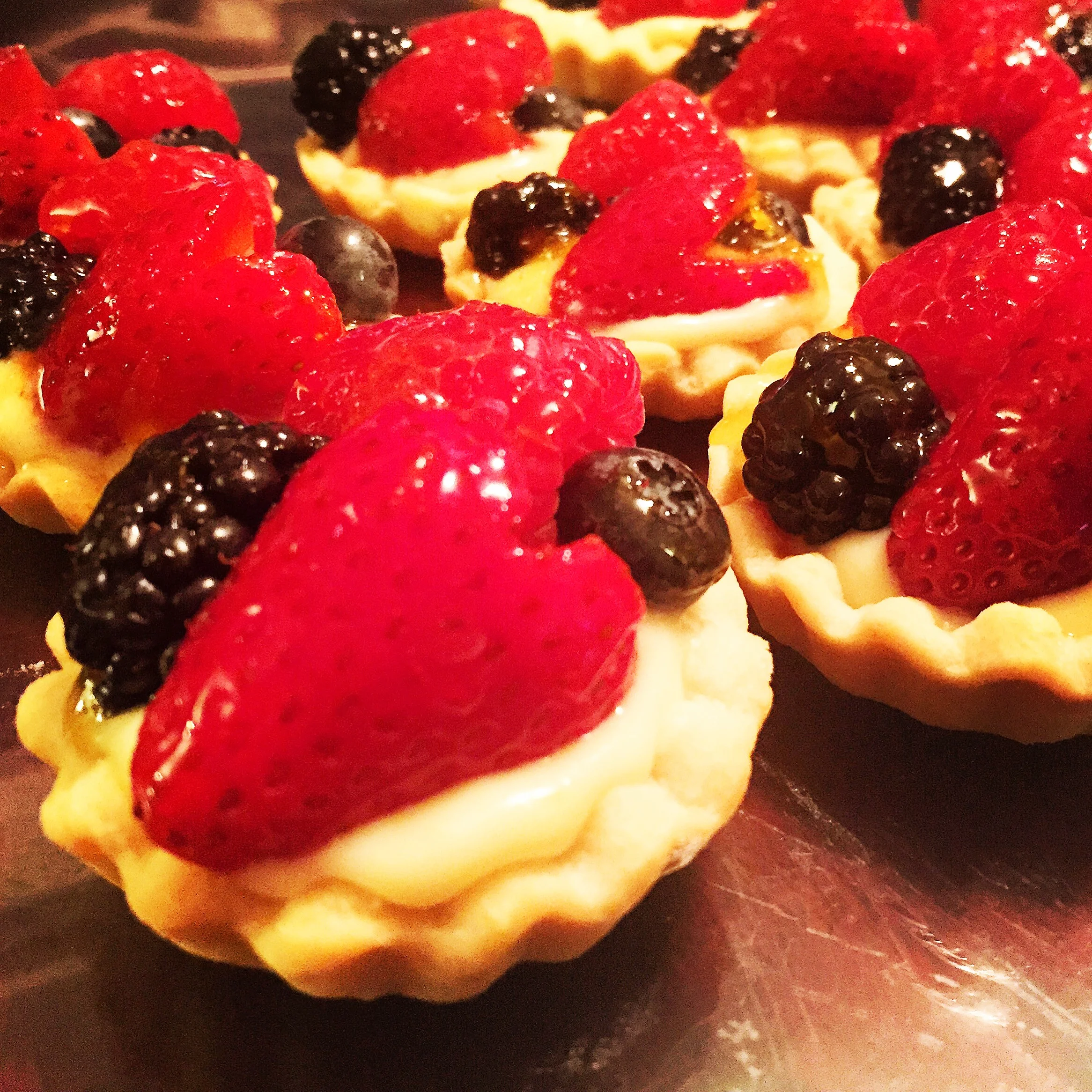 Mixed Fruit Tartlets by EZBake