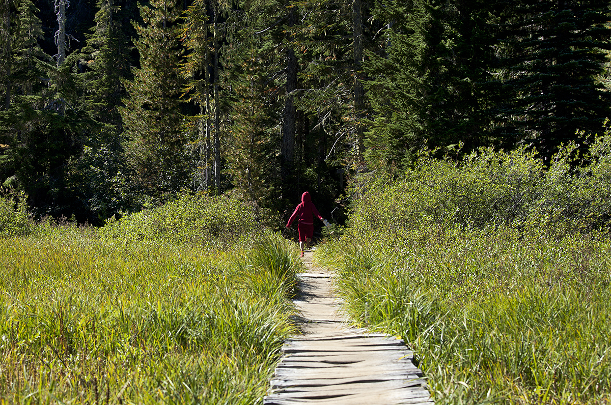 Walk nicely and quietly and do not run.