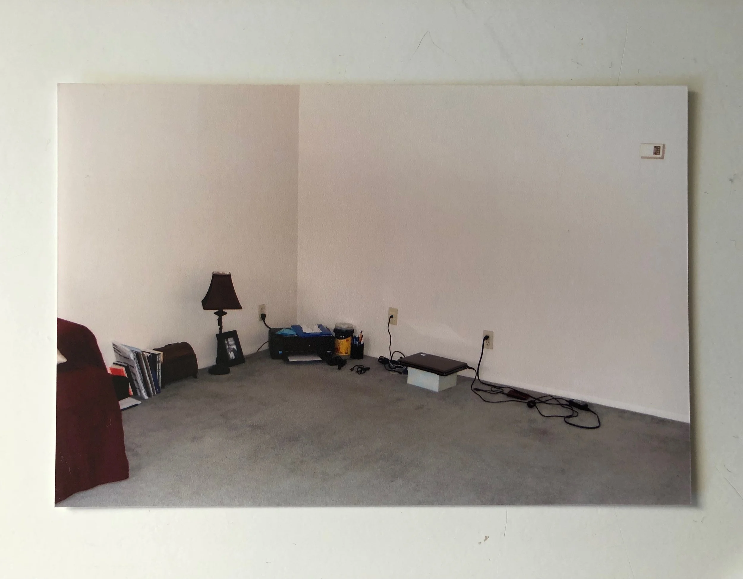 My dad came from Alaska a few days ago and brought with him a box I had in storage for many years. In it I found albums full of old pictures. Way back in the day before everything went digital haha. So I apologize for the quality of these photos. But that was our first apartment after Kyle and I got married. We eventually were able to get a bit more furniture and make it much cozier then that. Regardless of that it was where we brought home our first baby and it holds many many precious memories for us.