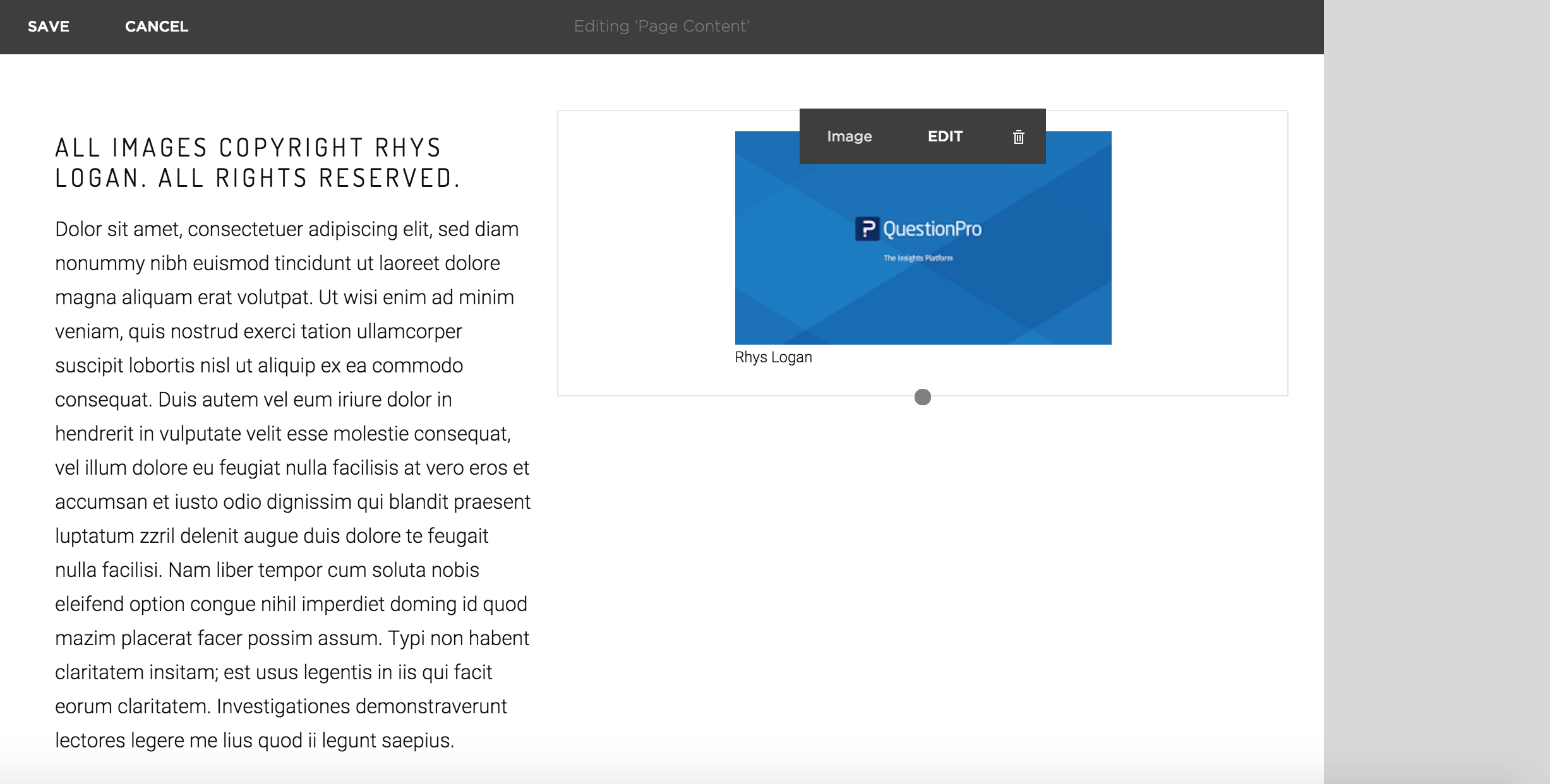 2.7 ❧ User confirms preview and image renders on page