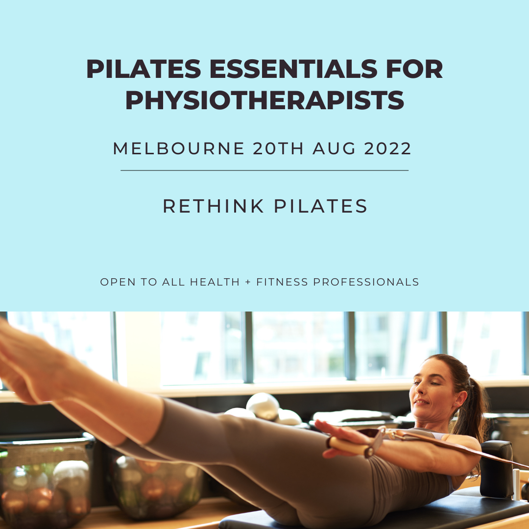 Pilates Essentials for Physiotherapists MELB — John Contreras Physio
