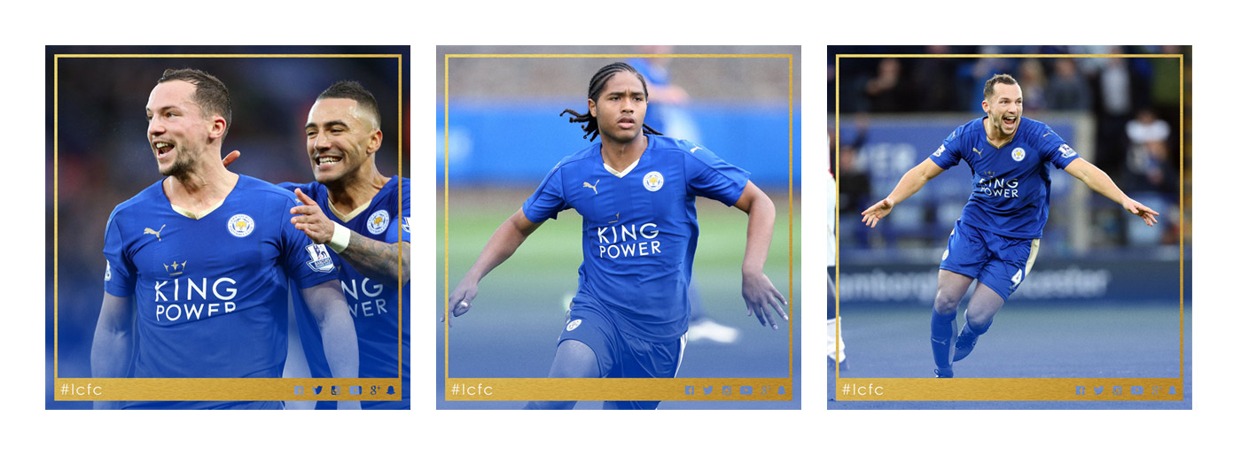 Images 'borrowed' from the official Leicester City Twitter account - twitter.com/lcfc