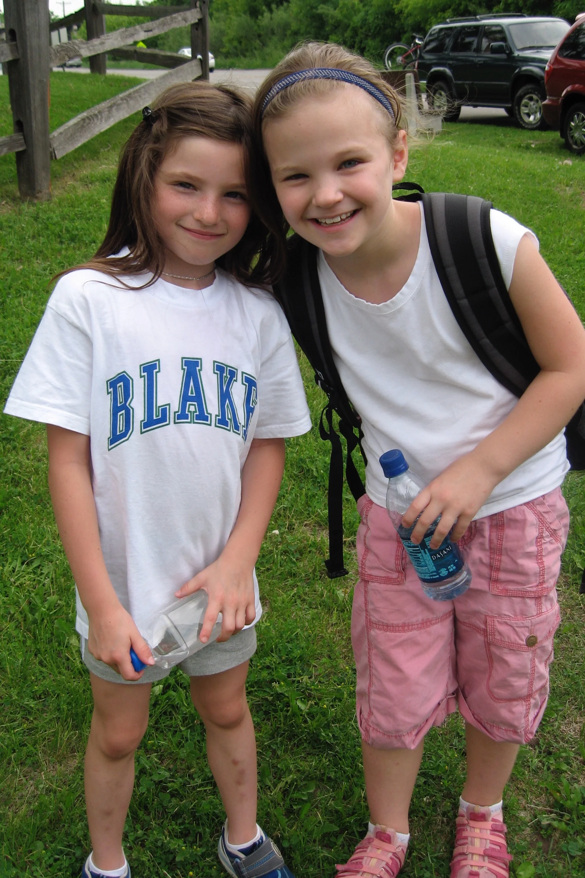 A trip down memory lane. P+A have been friends since Pre-K!