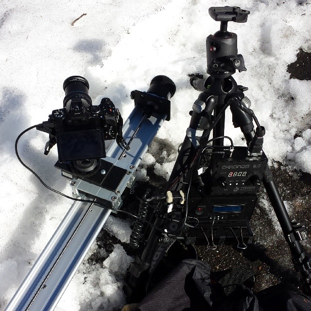 Panning platform v1 in a DIY Timelapse Rail