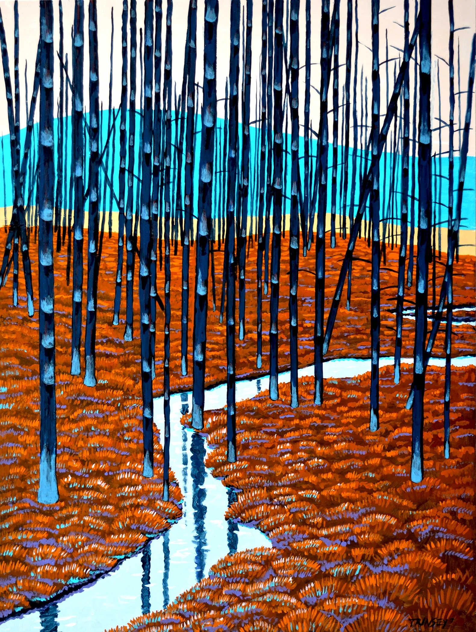 Blue Trees