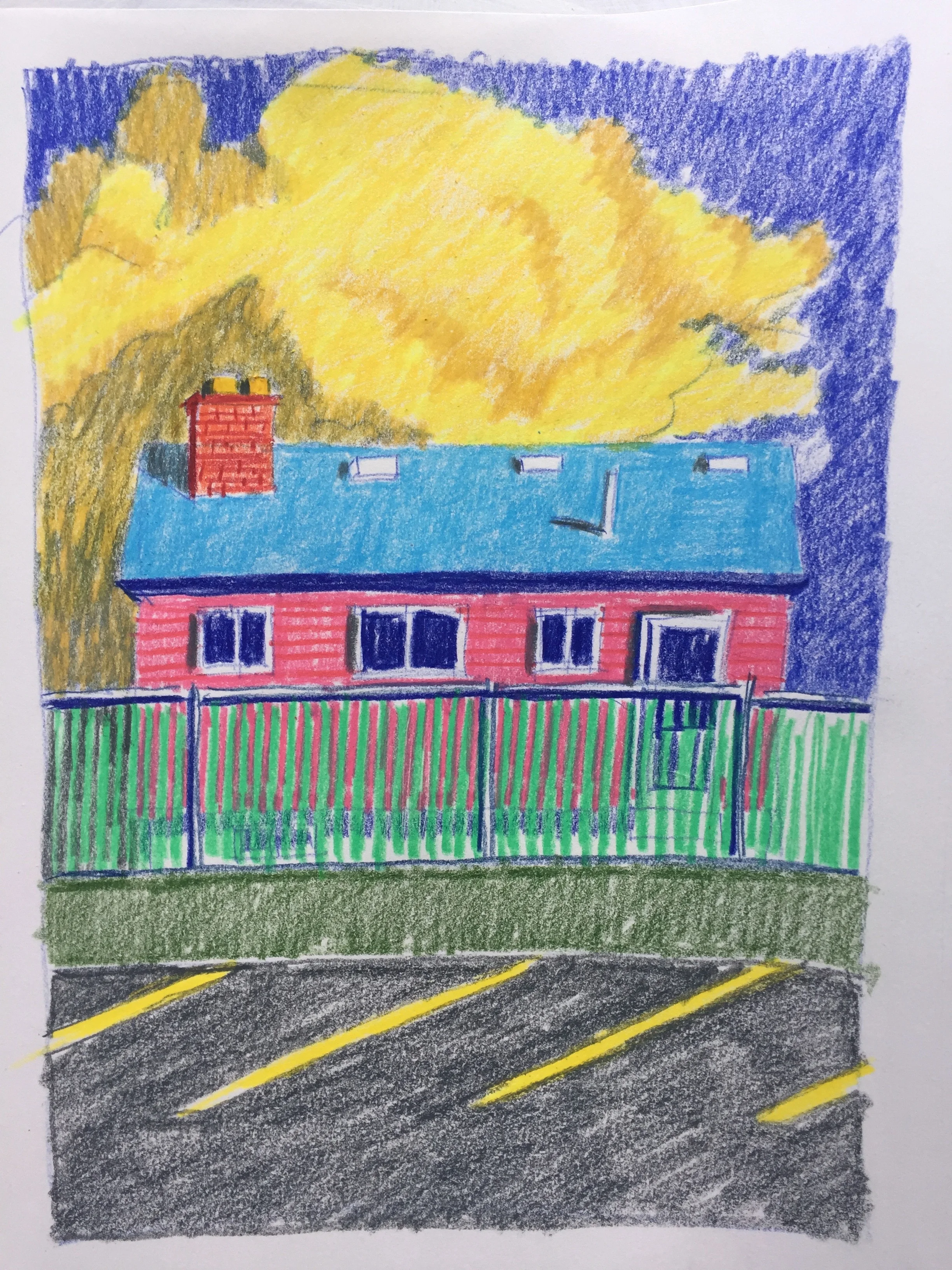 Yellow Cloud Yellow Stripes