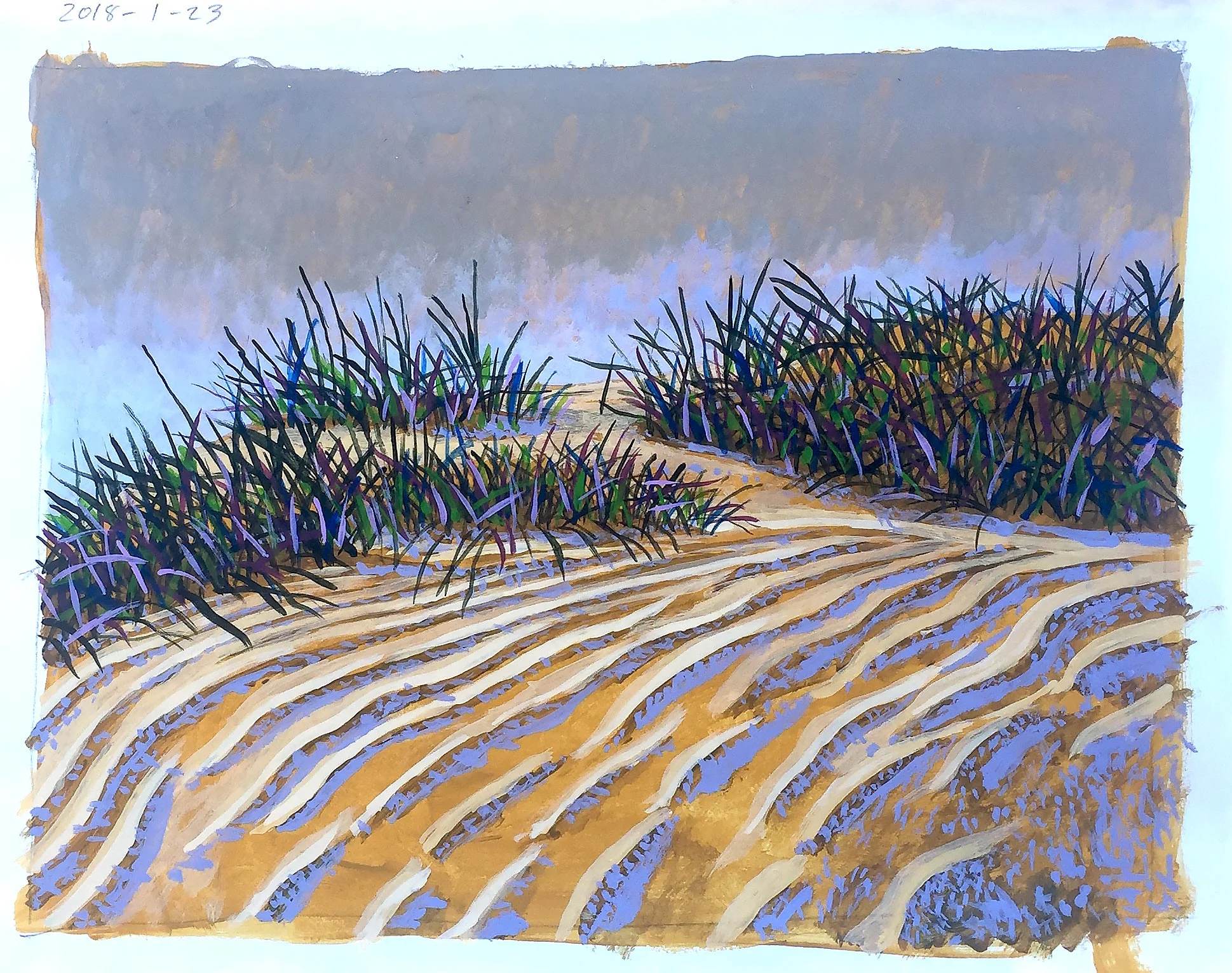 Sand ripples