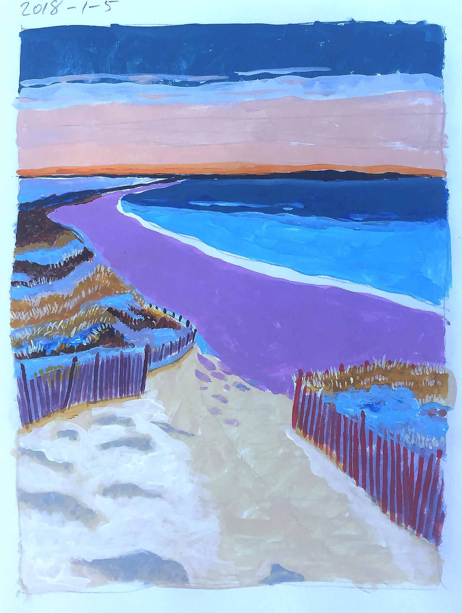 Purple Beach