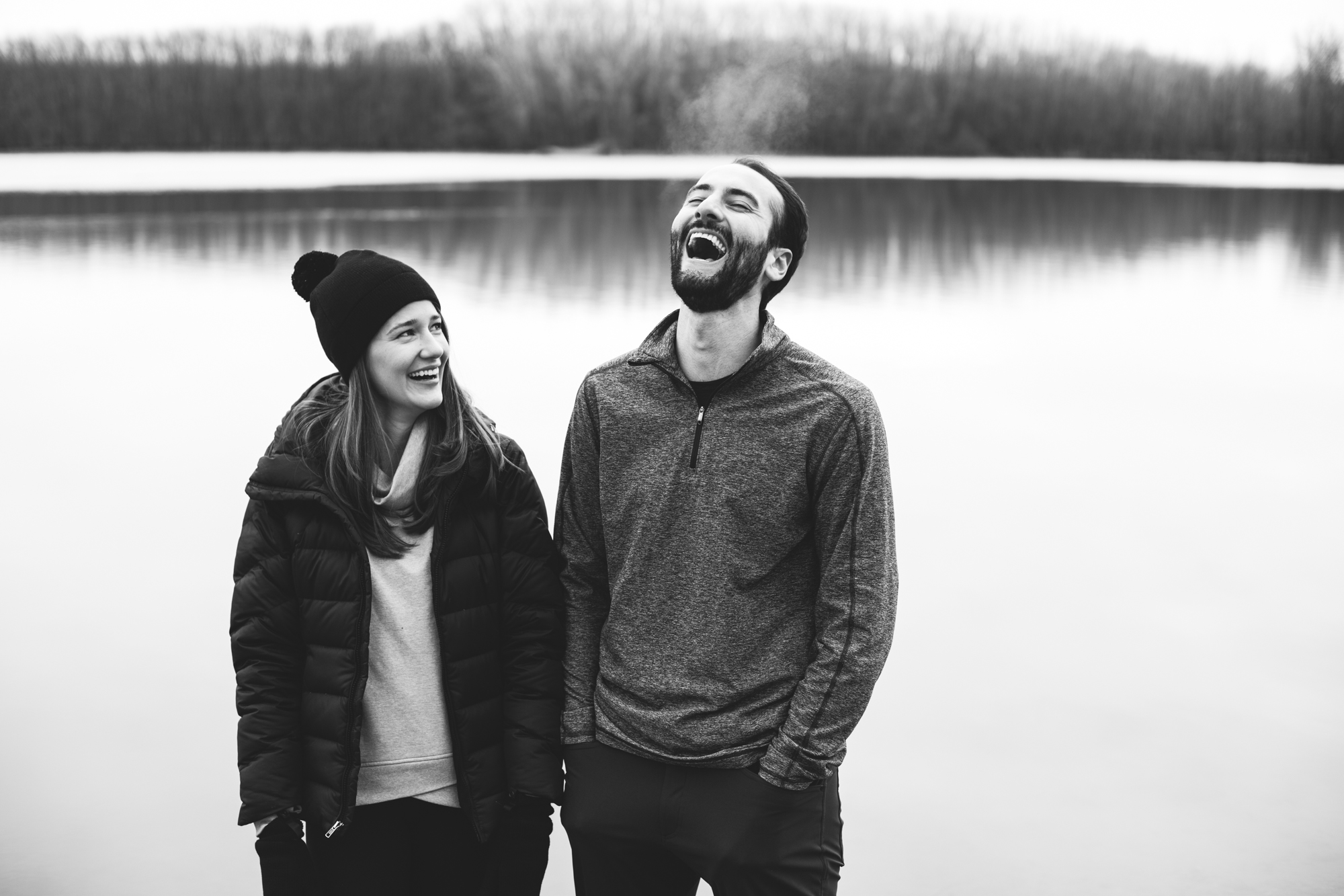 Daniel & Erin: Freedom to live our lives the way we want, and being surrounded by people who inspire us. And for Erin you can add puppies.