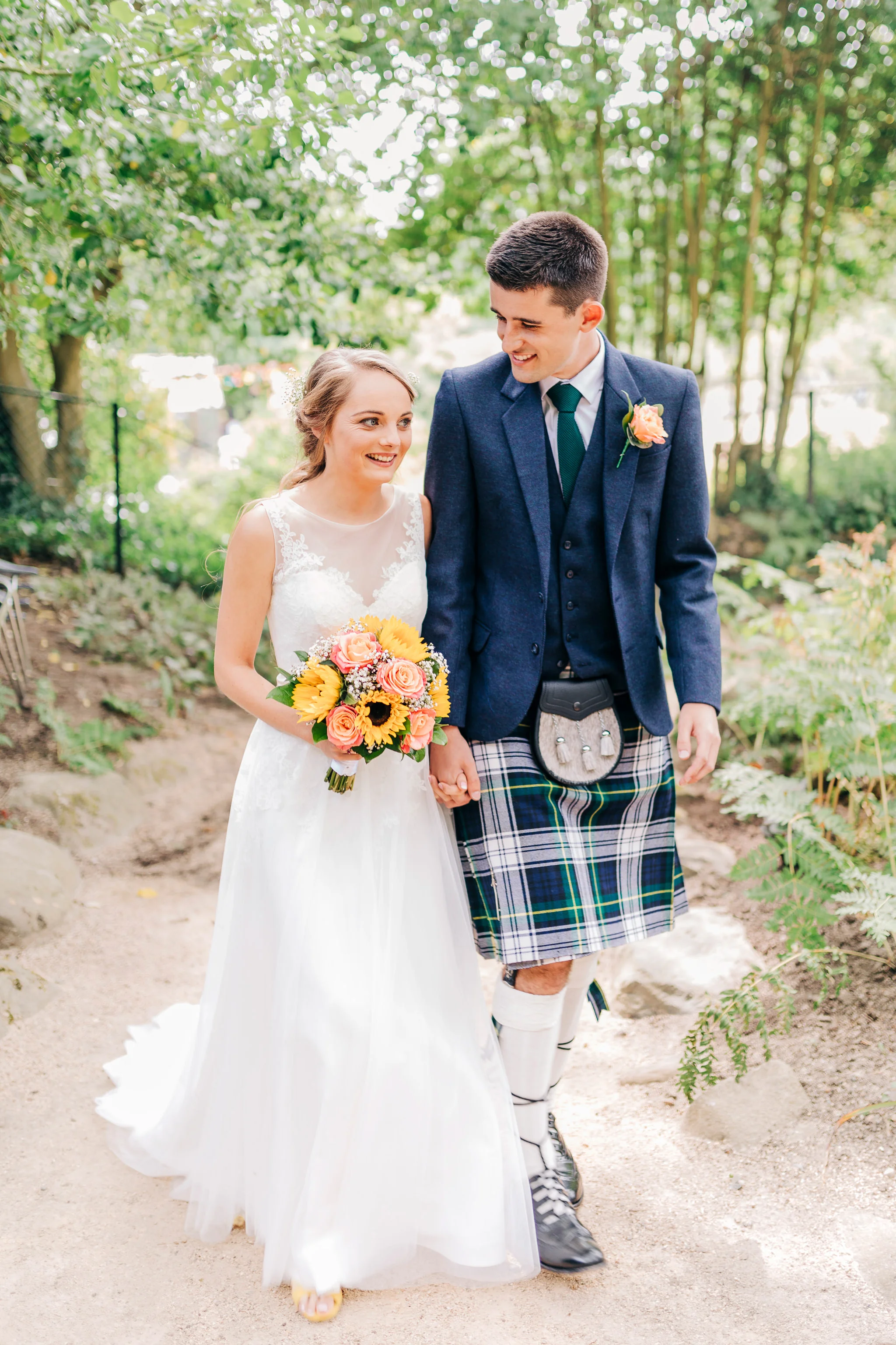 glasgow botanic gardens wedding photographer