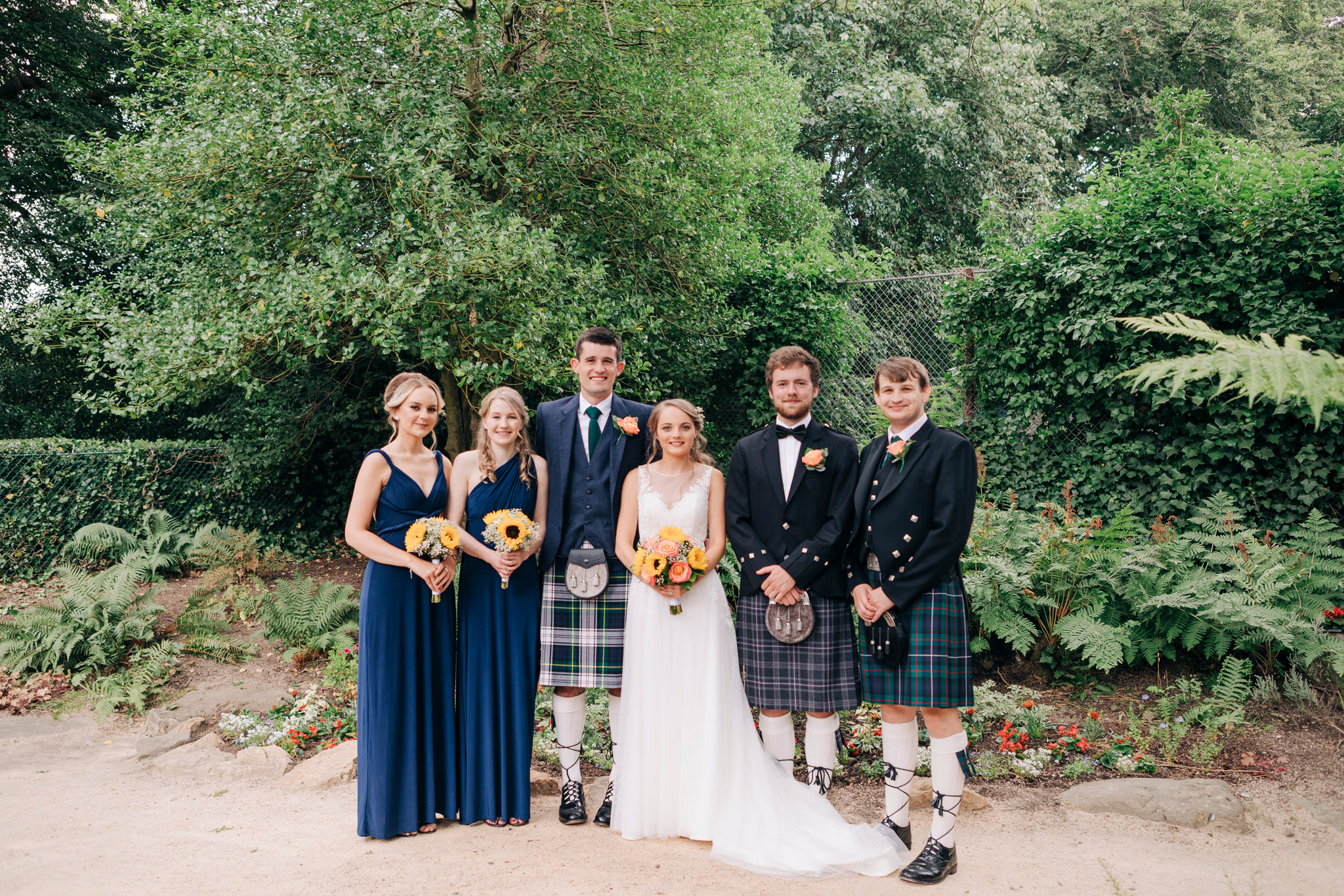 glasgow botanic gardens wedding photographer