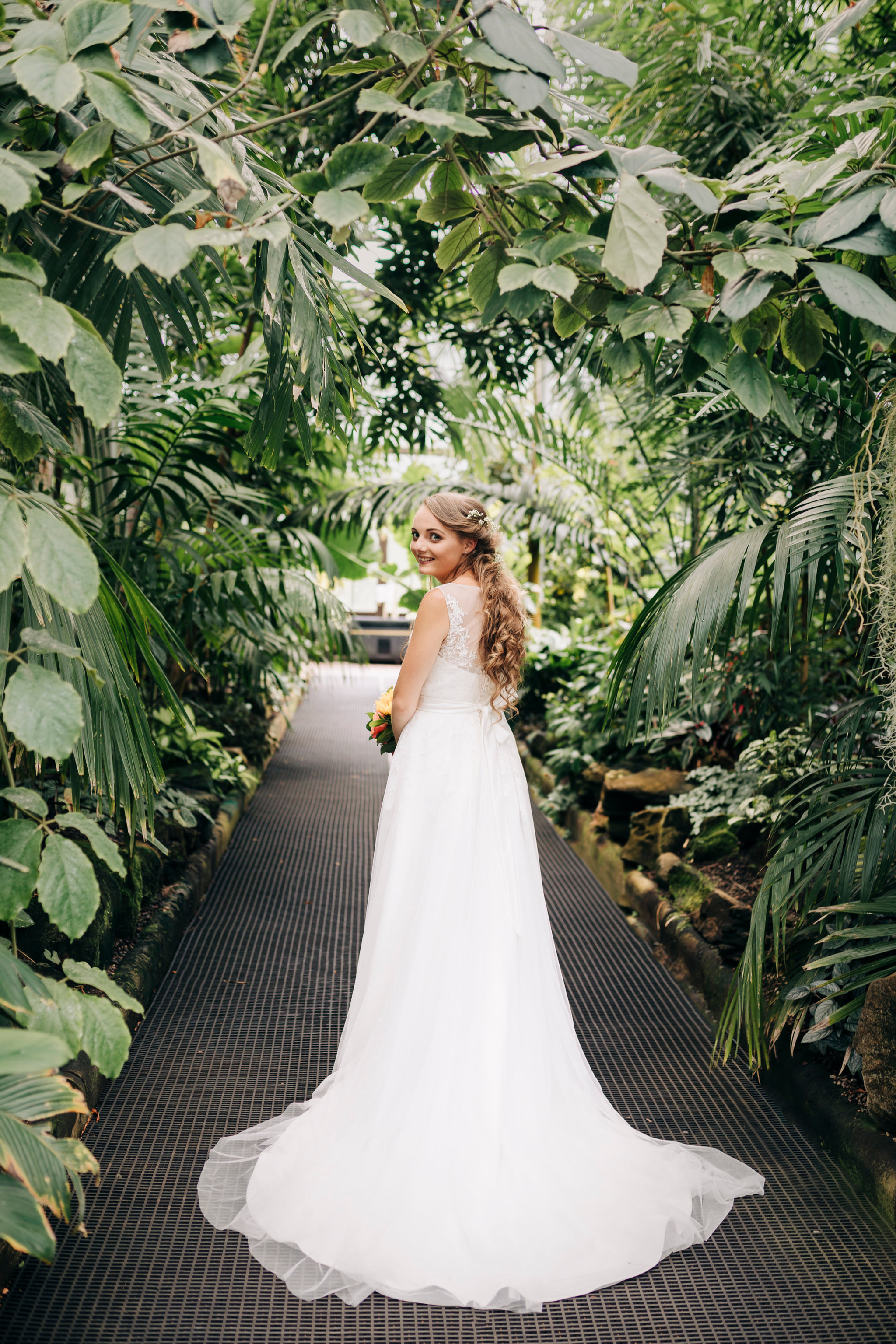 glasgow botanic gardens wedding photographer