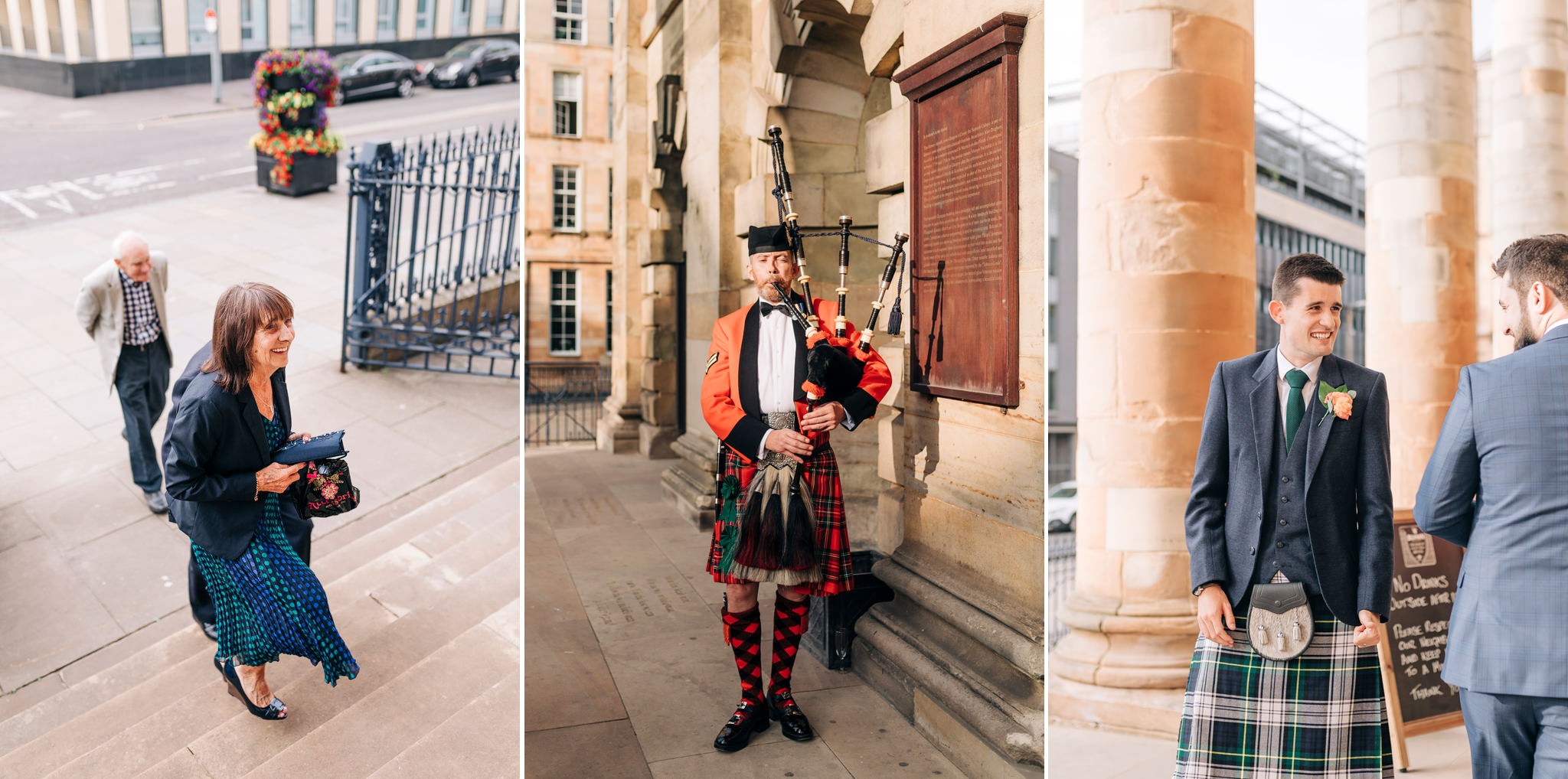 st andrews in the square glasgow wedding photographer