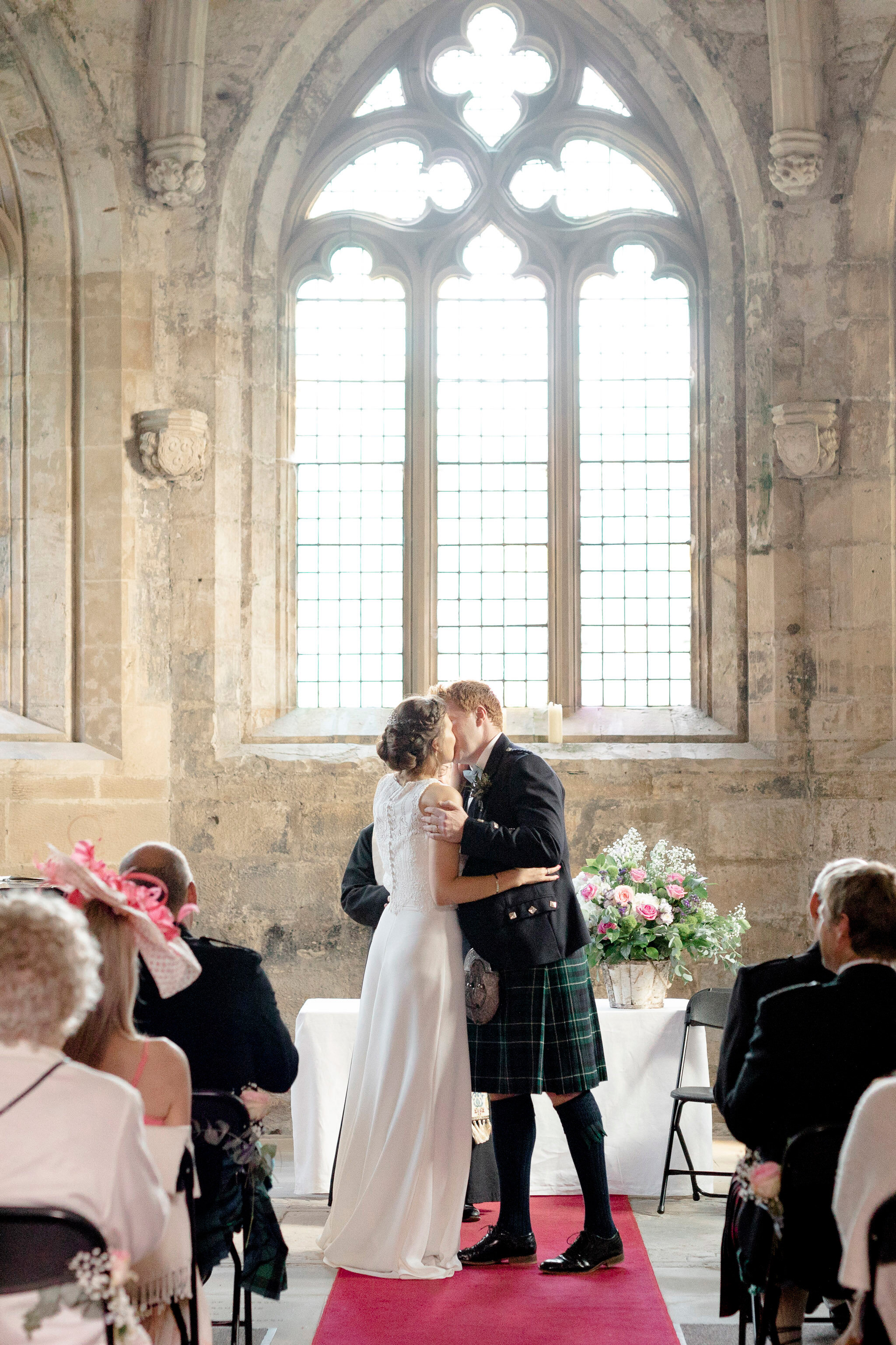 seton collegiate church wedding photographer