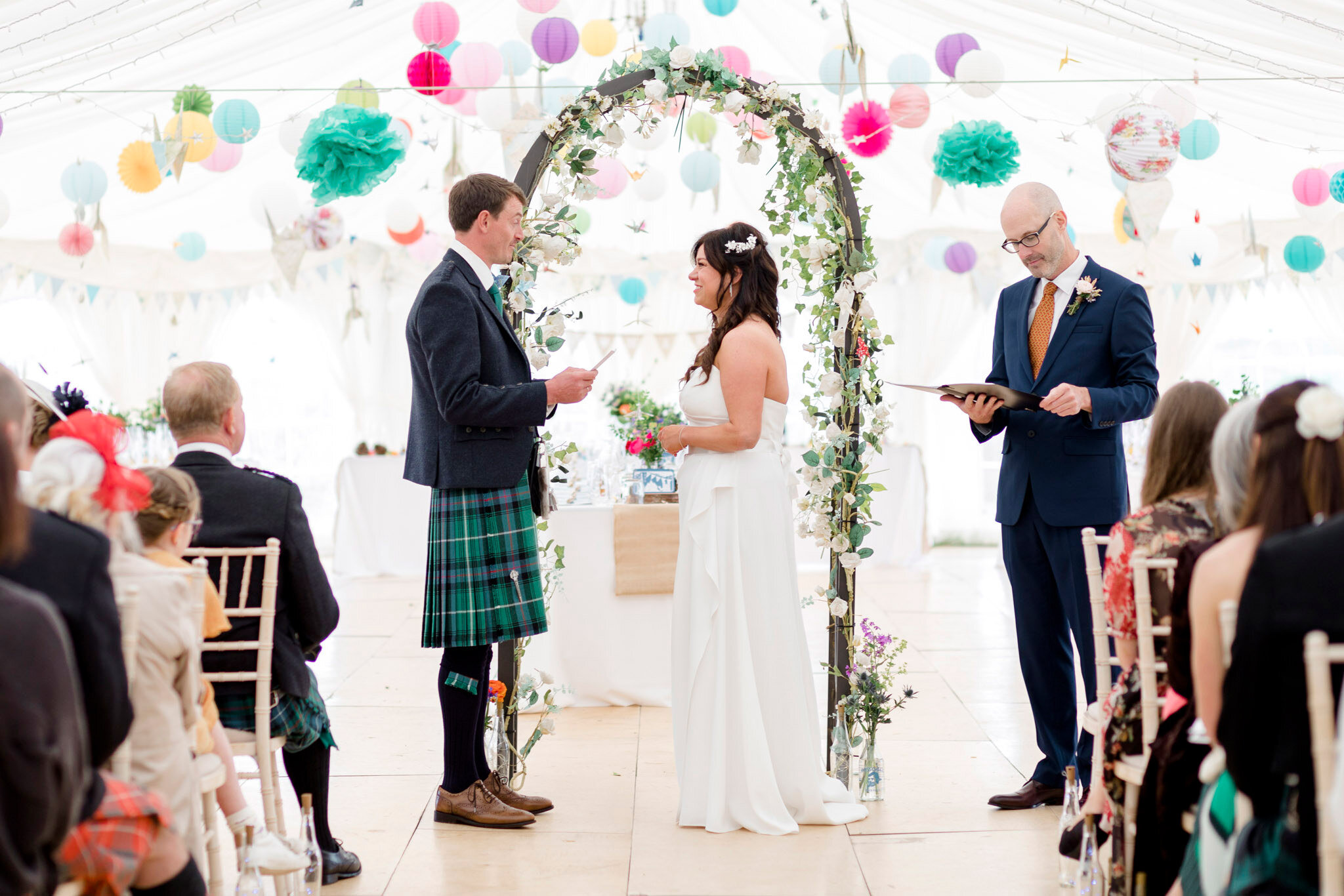 harvest moon east lothian wedding photographer