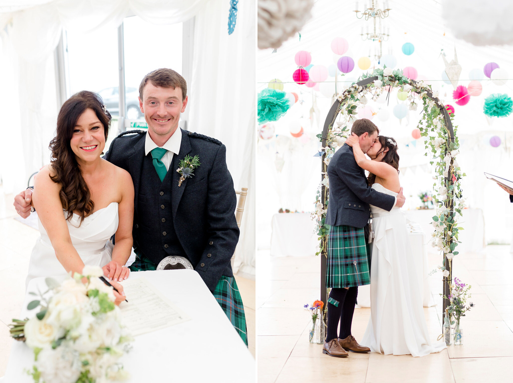 harvest moon east lothian wedding photographer