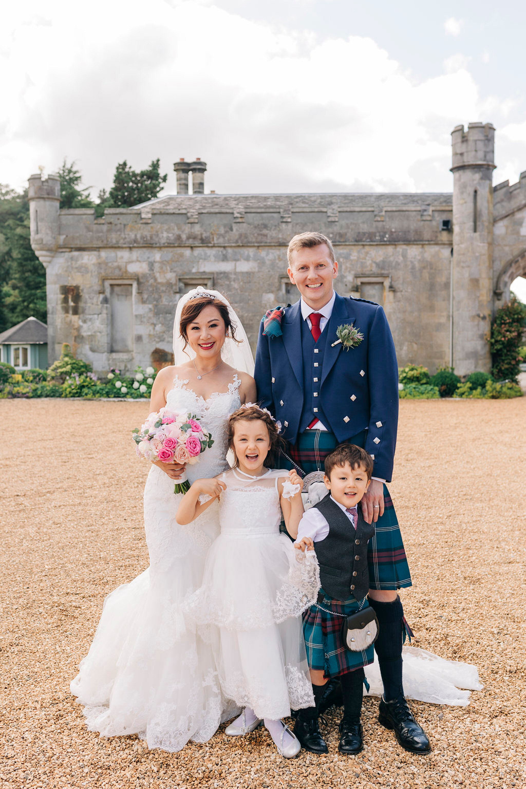 dundas castle wedding photographer edinburgh