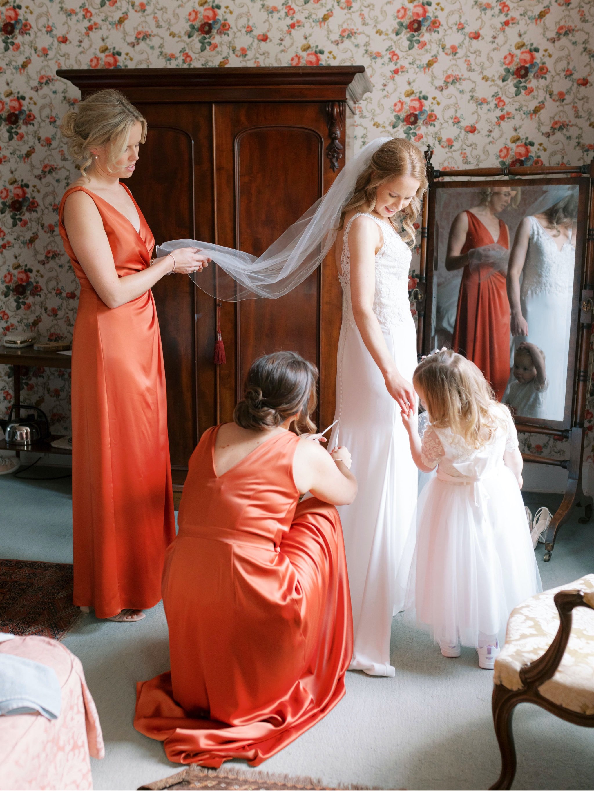 06_wedding photographer kirknewton house stables edinburgh bride getting ready .jpg