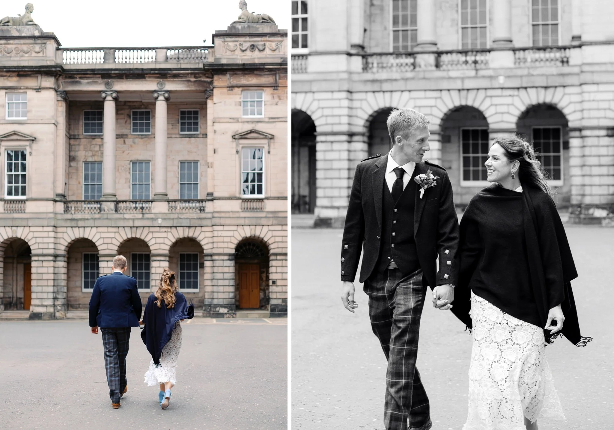 12_edinburgh royal mile wedding photos edinburgh city chambers.jpg