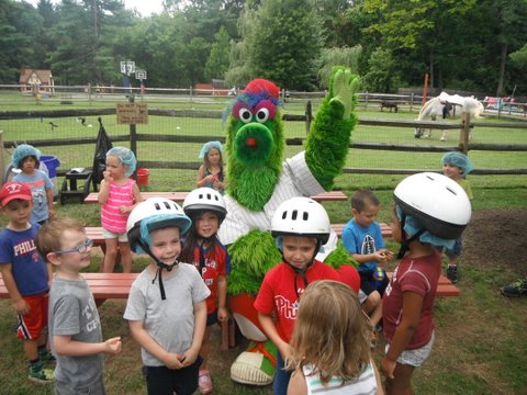 Visit from The Philly Phanatic