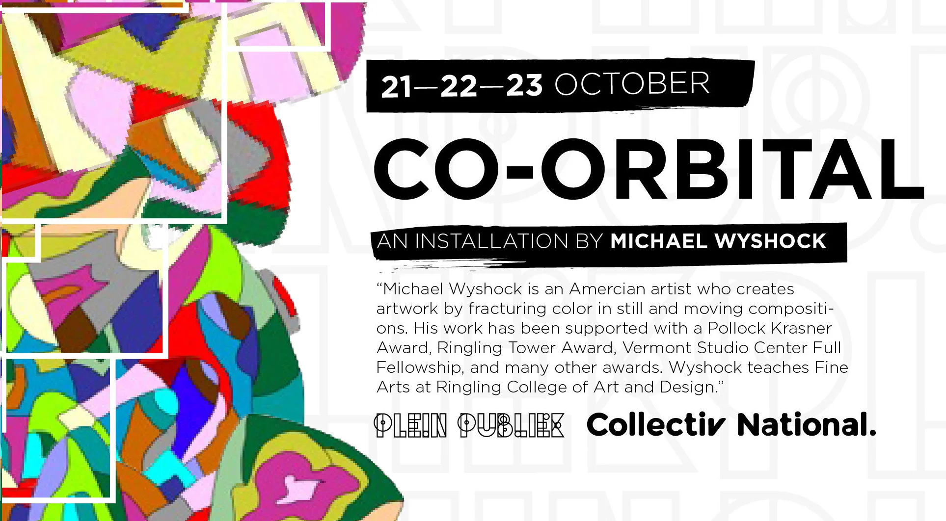Michael Wyshock Opens Installation Exhibition in Antwerpen, Belgium