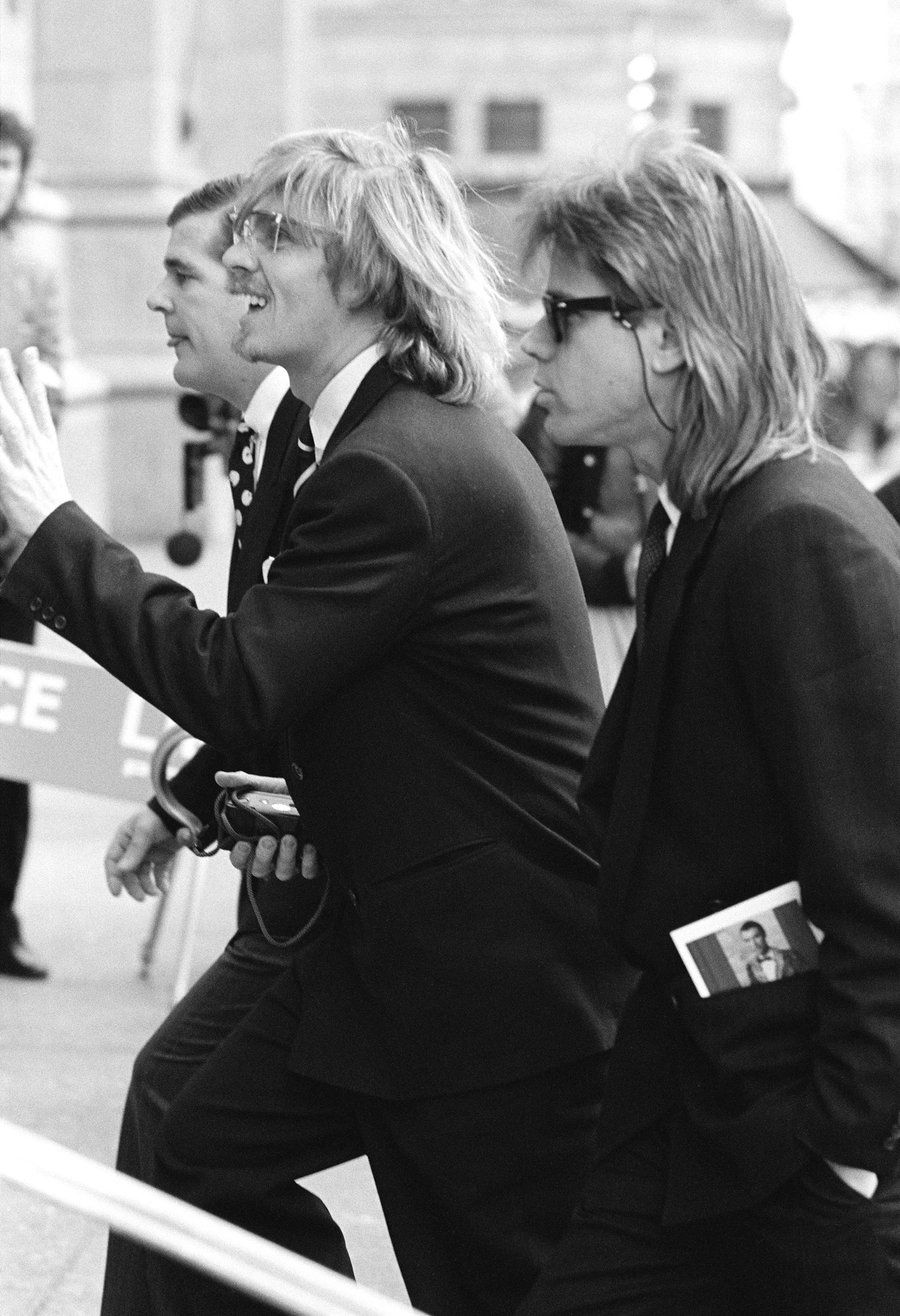 Artist Peter Wise, Warhol Collaborator Christopher Makos and Art Dealer Chris Murray