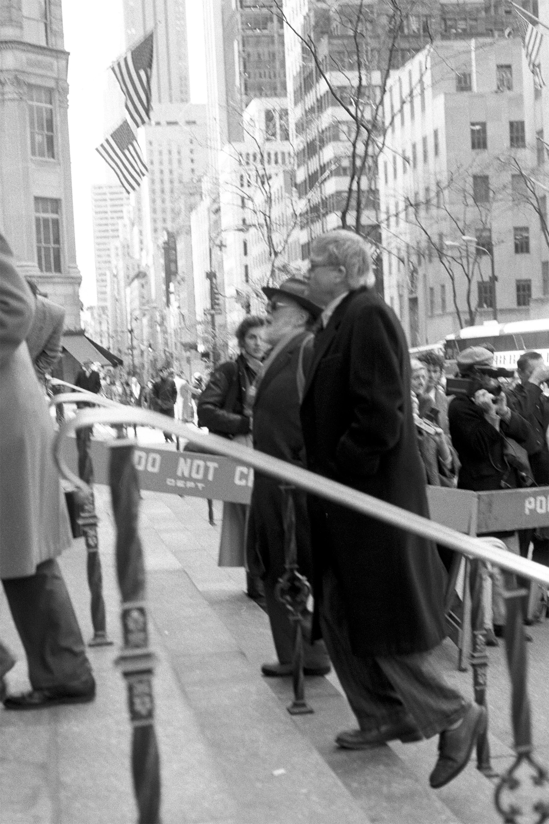 Curator Henry Geldzahler and Artist David Hockney