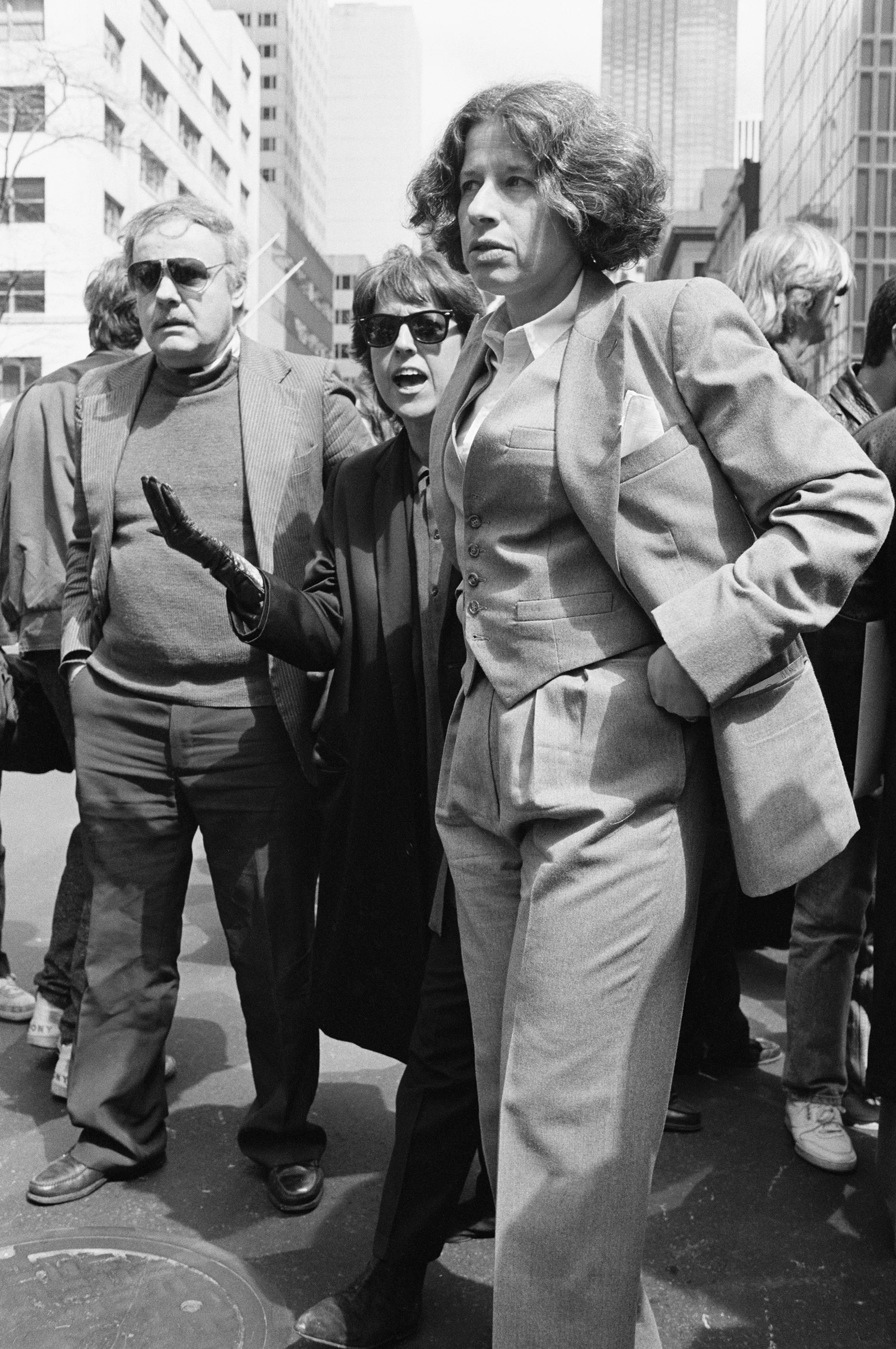 Writers Fran Lebowitz and Lisa Robinson