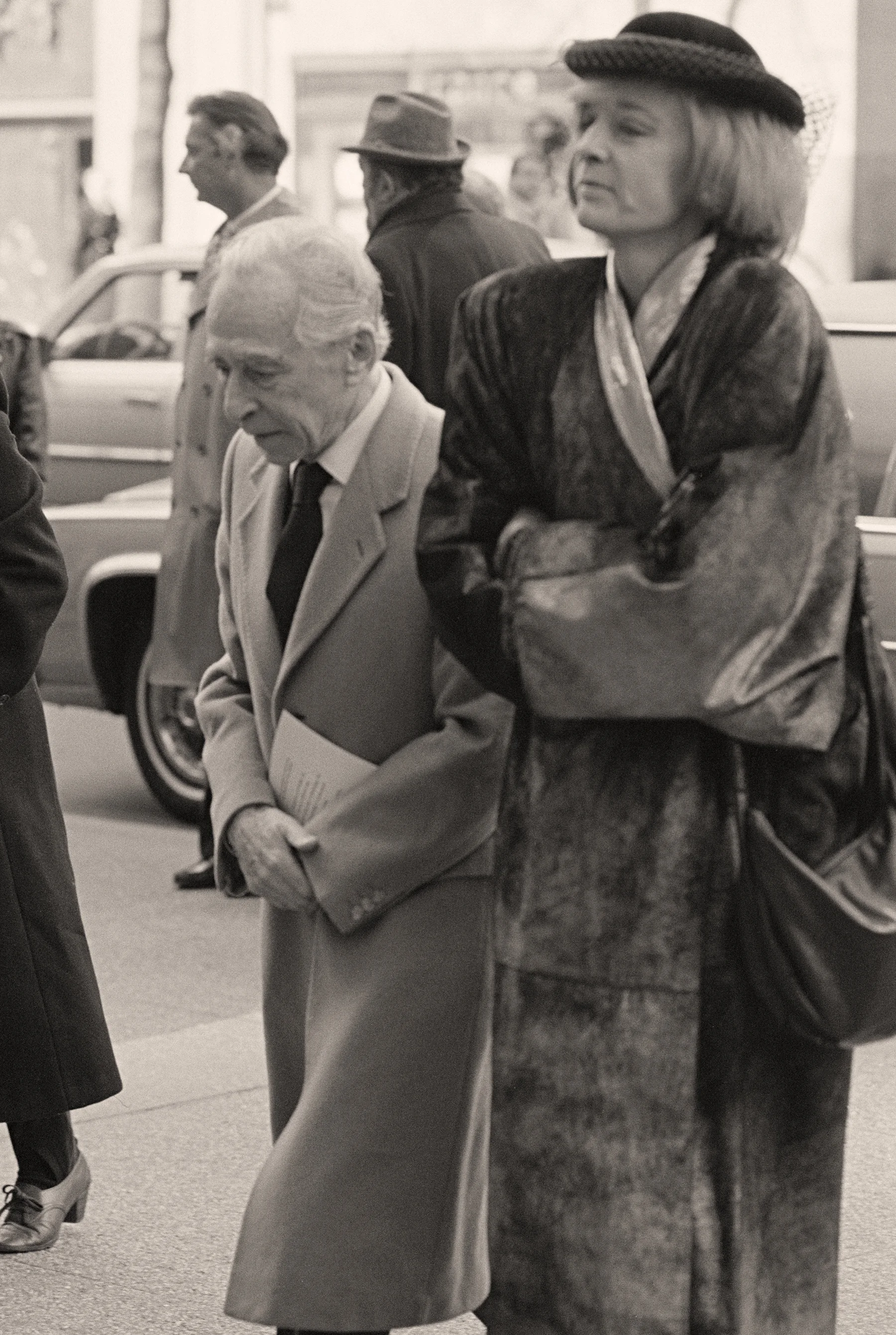 Art Dealer Leo Castelli & Wife Antoinette
