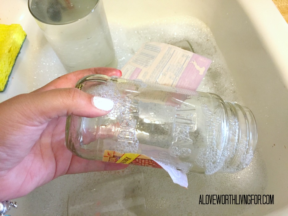 How To Clean Candle Jars and Pasta Jars - DIY — A Love Worth Living For