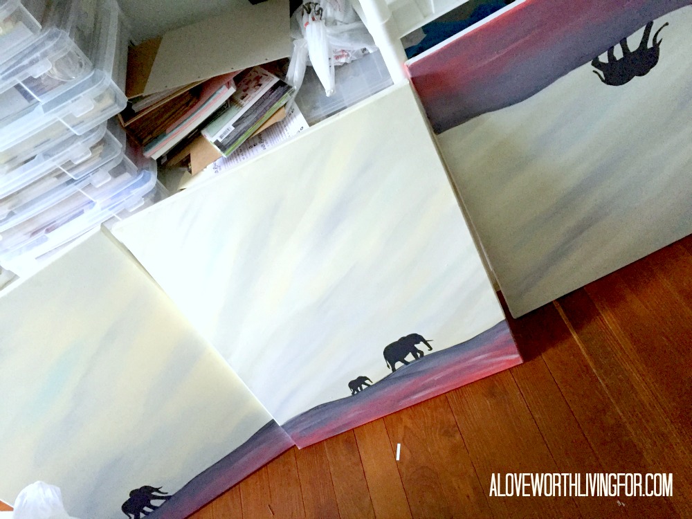 Metallic Wall Art DIY by A Love Worth Living For 001.jpg