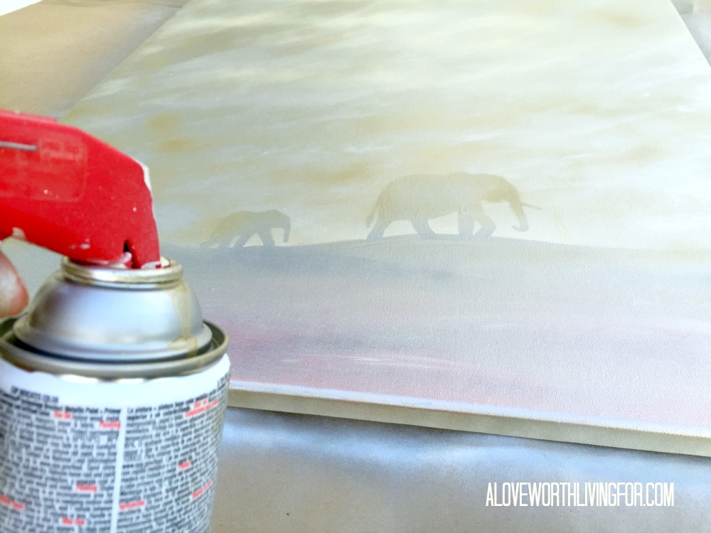 Metallic Wall Art DIY by A Love Worth Living For 002.jpg