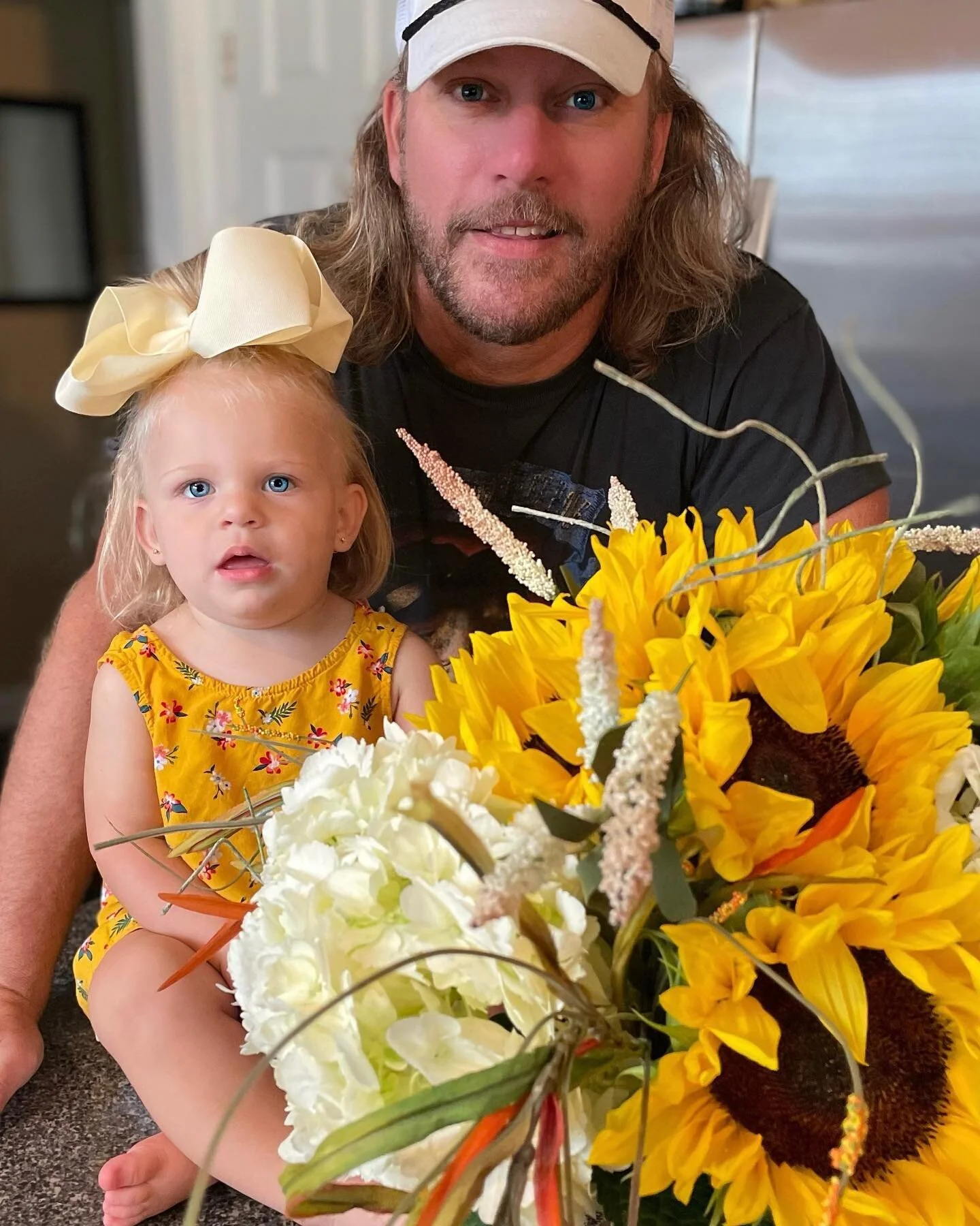 #happybirthday to the lil babygirl I didn&rsquo;t even know I needed!! She has me the most wrapped of them all and loves her daddy to pieces!! Be easy on me babygirl&hellip; #2yo #blueeyes #daddiesgirl