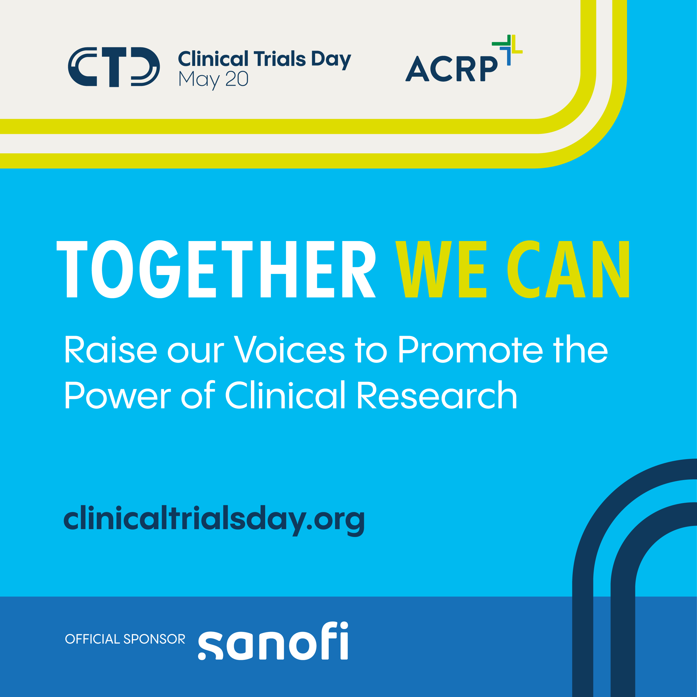 May 20, Clinical Trials Day Celebration