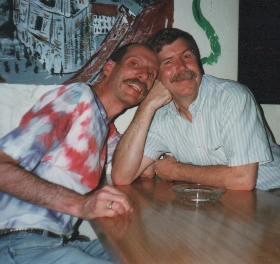 Gerry Dagesse and Cliff Richards (family photo)