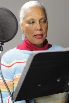 Behind the scenes: Voice Actor Sheila Nutt as Harriet Jacobs