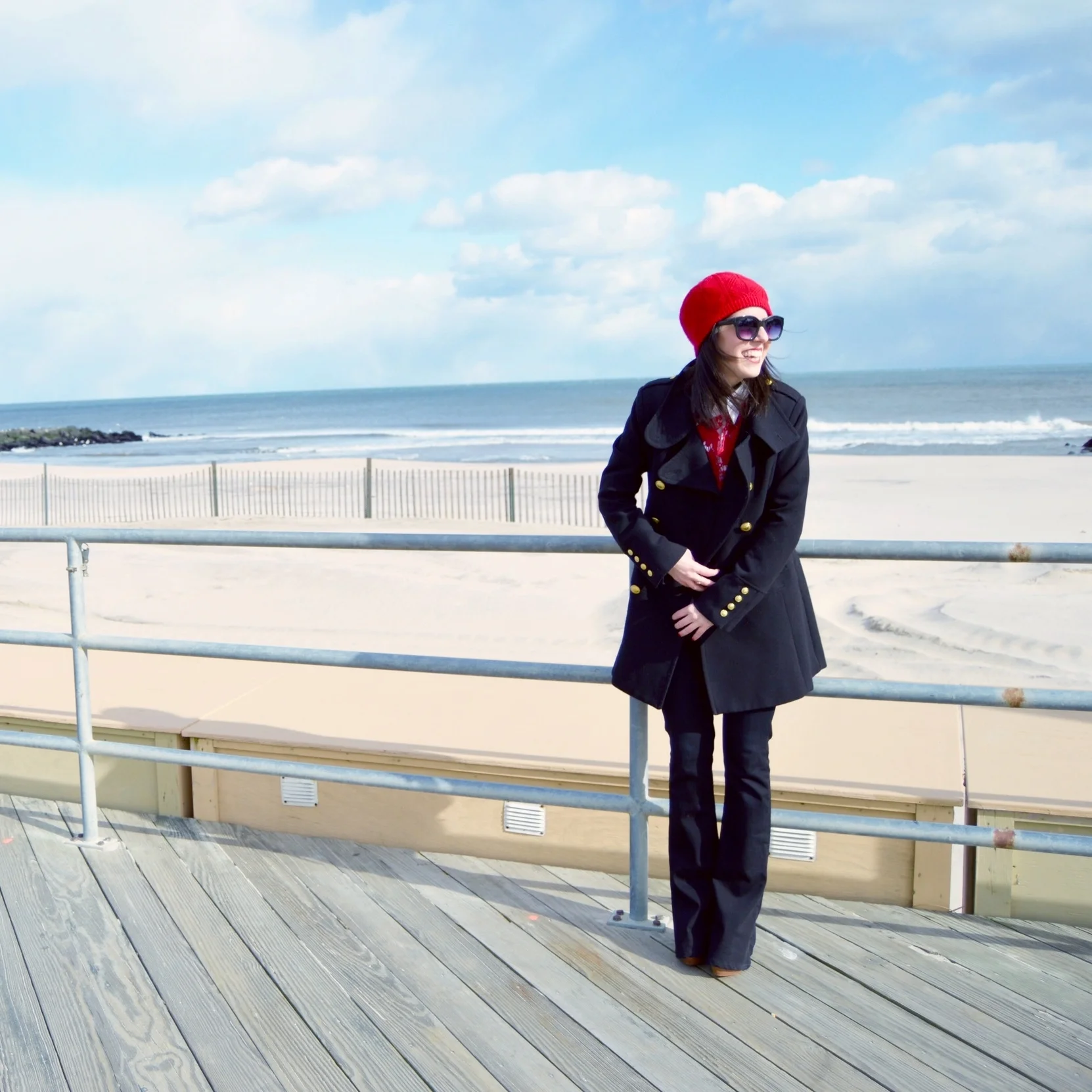  Temperatures here in NYC are going to be extra cold this weekend, so don't forget to top off your look with a warm hat. Plus, its the perfect excuse to snuggle up with the ones you love ;) Happy Valentine's Day everyone!  Photography by Petite Mama 