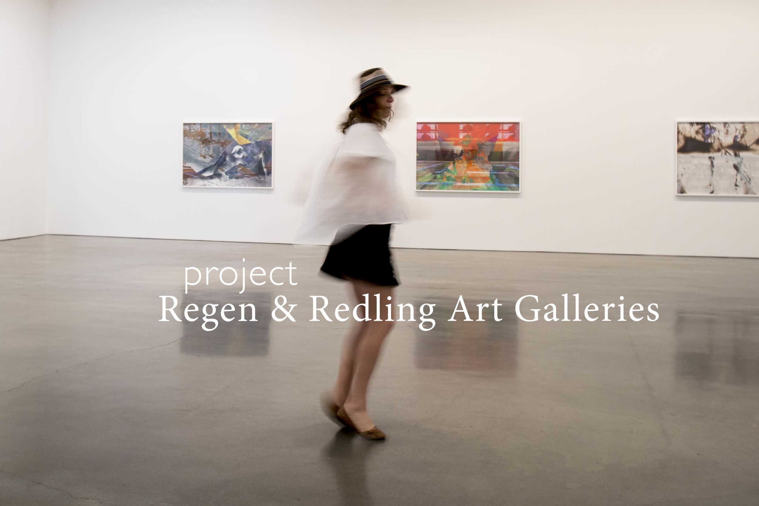 REDLING FINE ART & REGEN PROJECTS, two contemporary art galleries in Hollywood.