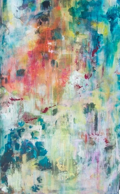 Etude No. 2 48" x 24" acrylic on canvas SOLD