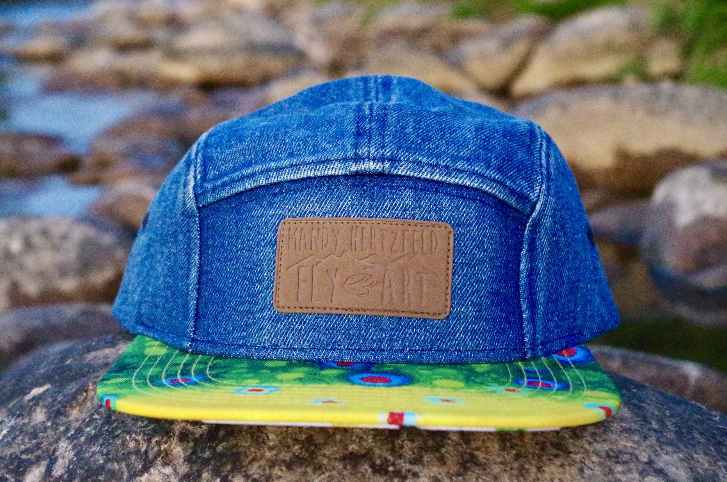 Denim Brook Trout Five Panel