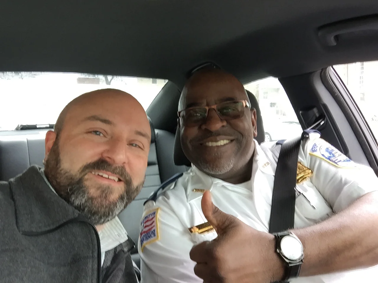 Because every good Petworth News article needs to end with a selfie with Drew.
