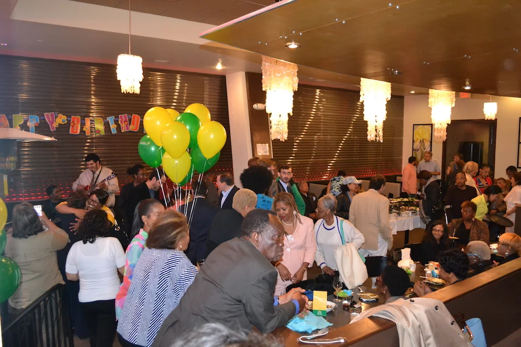 Brandon Todd's birthday bash at Sala Thai