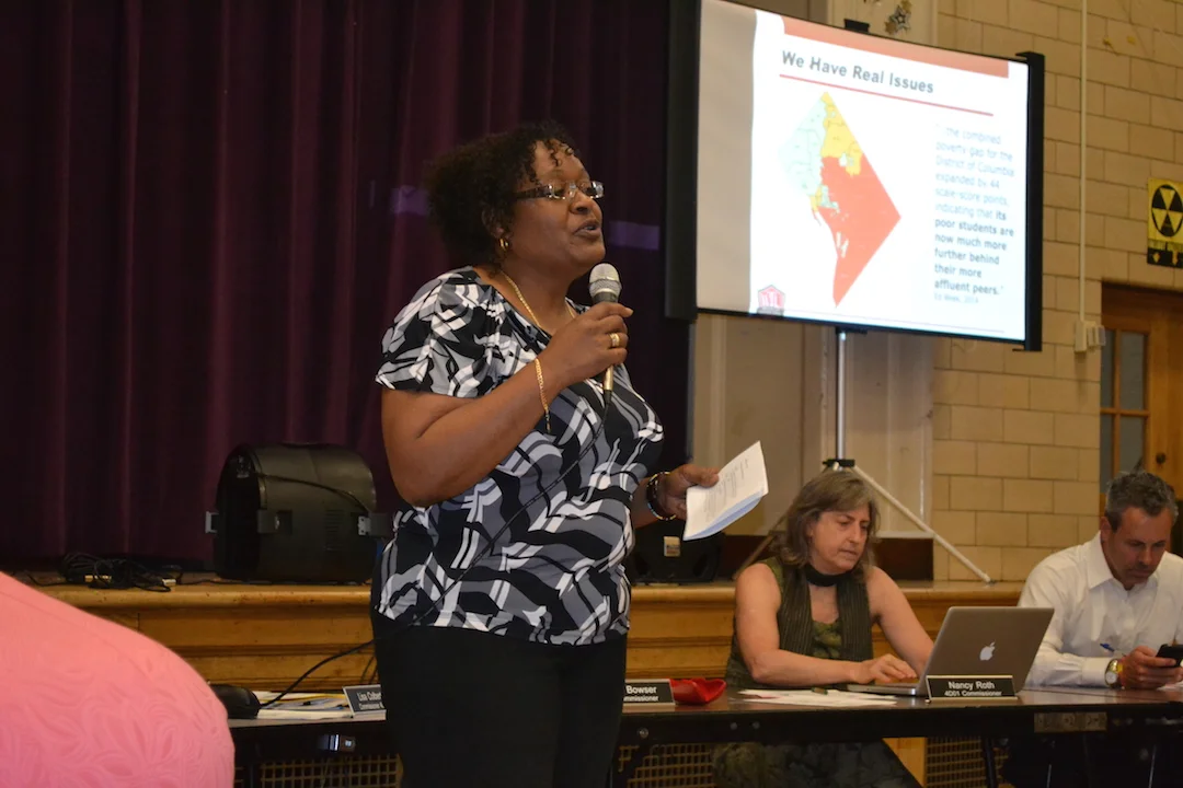 Cynthia White, president of Jefferson Homestead People United Tenants Association.