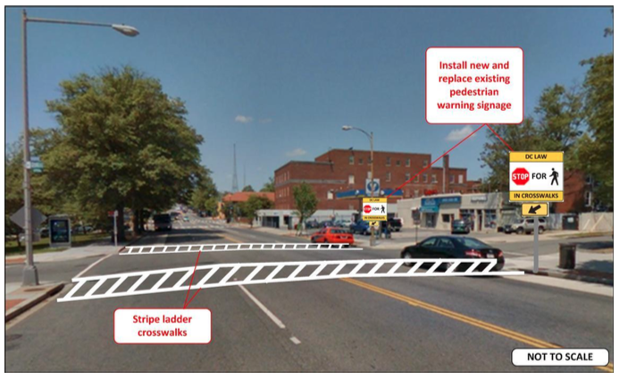 From the DDOT report on Georgia Ave.